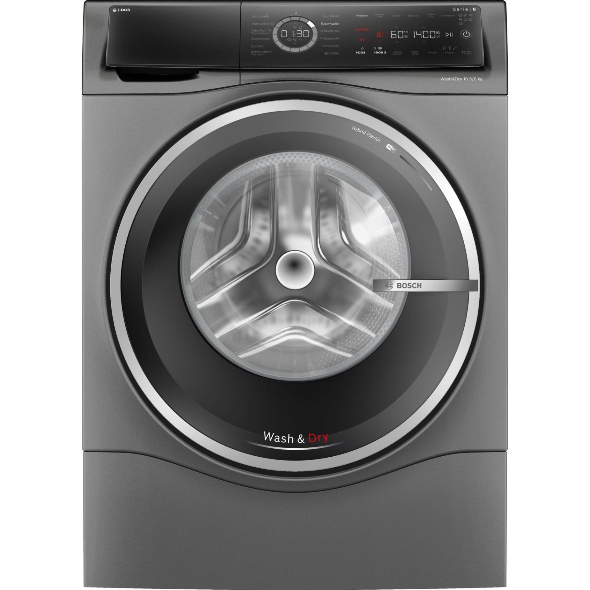 WNC254AS0 Serie 8, Waschtrockner WNC254AS0 Serie 8, Waschtrockner von Bosch