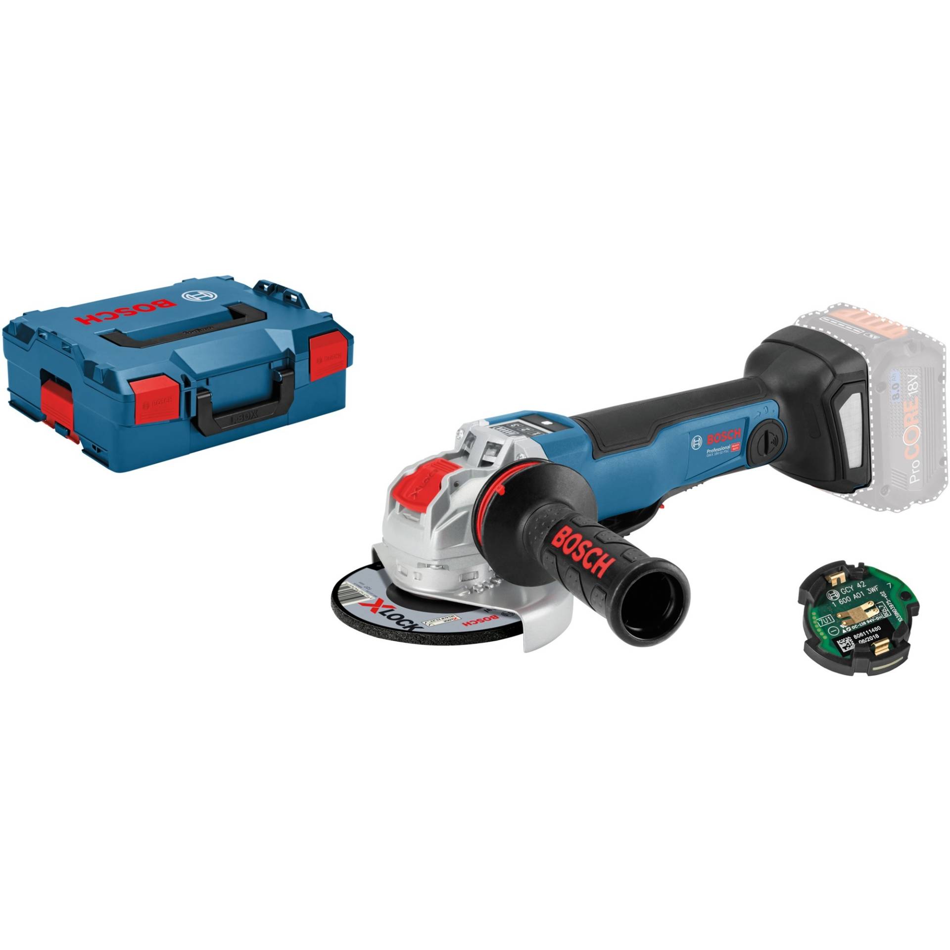 X-LOCK Winkelschleifer GWX 18V-10 PSC Professional X-LOCK Winkelschleifer GWX 18V-10 PSC Professional von Bosch