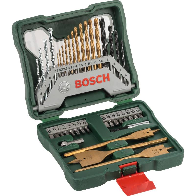 X-Line Titanium Bohrer- und Schrauber-Set, 40-teilig, Bohrer- & Bit-Satz von Bosch