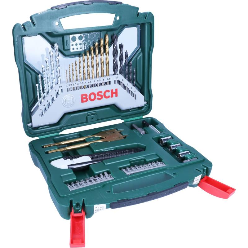 X-Line Titanium Bohrer- und Schrauber-Set, 50-teilig, Bohrer- & Bit-Satz von Bosch