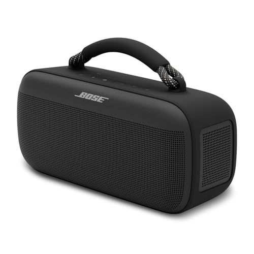 Bose Neuer Tragbarer SoundLink Max Lautsprecher, großer, wasserdichter Bluetooth-Lautsprecher, bis zu 20 Stunden Akkulaufzeit, USB-C, integrierter 3,5 mm AUX-Eingang, Schwarz Bose Neuer Tragbarer SoundLink Max Lautsprecher, großer, wasserdichter Bluetooth-Lautsprecher, bis zu 20 Stunden Akkulaufzeit, USB-C, integrierter 3,5 mm AUX-Eingang, Schwarz von Bose