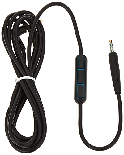 Bose QuietComfort 25 Kopfhörer-Kabel mit Inline-Mikrofon und Fernbedienung für Samsung/Android Gerät, schwarz von Bose