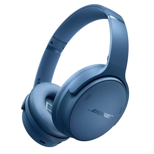 Bose QuietComfort Kabellose Kopfhörer mit Noise-Cancelling, Bluetooth Over-Ear-Kopfhörer, bis zu 24 Stunden Akkulaufzeit, Blaue Dämmerung - Limited Edition von Bose