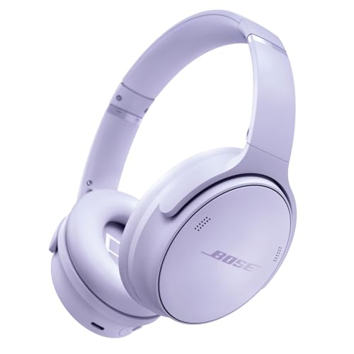 Bose QuietComfort Kabellose Kopfhörer mit Noise-Cancelling, Bluetooth Over-Ear-Kopfhörer, bis zu 24 Stunden Akkulaufzeit, Hellflieder - Limited Edition von Bose