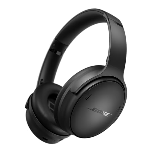 Bose QuietComfort Kabellose Kopfhörer mit Noise-Cancelling, Bluetooth Over-Ear-Kopfhörer, bis zu 24 Stunden Akkulaufzeit, Schwarz von Bose