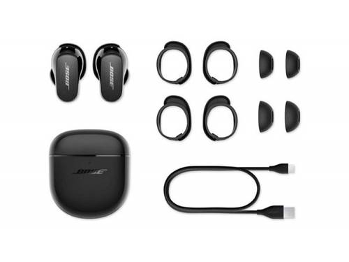 Bose QuietComfort Triple Black In Ear Kopfhörer Bluetooth® Schwarz Lautstärkeregelung, Schweißre von Bose