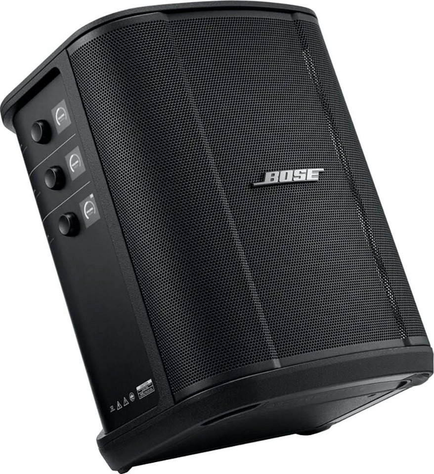 Bose S1 Pro+ Stereo Lautsprecher Stereo Lautsprecher (Bluetooth, Bluetooth-PA-Soundsystem, 4 Aufstellungsmöglichkeiten, Auto-EQ) von Bose