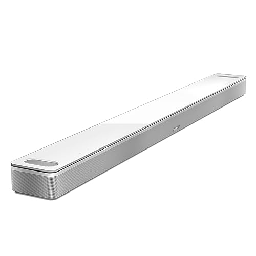 Bose Smart Ultra Soundbar mit Dolby Atmos Plus Alexa, kabellose Bluetooth-KI, Surround-Sound-System für TV-Geräte, Weiß von Bose