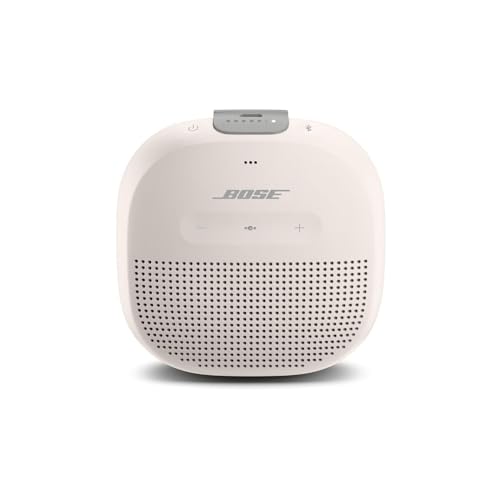 Bose SoundLink Micro Bluetooth Speaker: Kleiner tragbarer, wasserdichter Lautsprecher mit Mikrofon, Weiß Bose SoundLink Micro Bluetooth Speaker: Kleiner tragbarer, wasserdichter Lautsprecher mit Mikrofon, Weiß von Bose