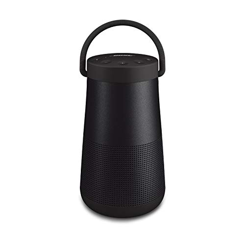 Bose SoundLink Revolve+ (Serie II) Tragbarer Bluetooth-Lautsprecher, kabelloser, wasserabweisender Lautsprecher mit langlebiger Batterie, Schwarz von Bose