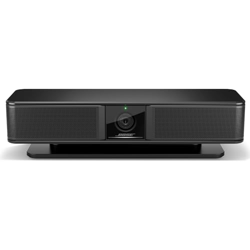 Bose Videobar VB-S All-in-One-USB-Videokonferenzlösung mit Charakteristische Bose Professional Audioqualitat, 4K-Ultra-Hd-Kamera, und Flexible Platzierung | 230V | EU-Version von Bose