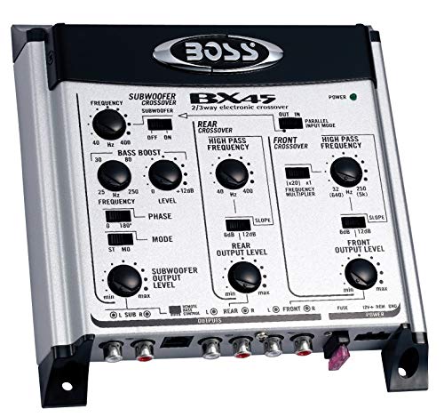 2, 3-Wege Frequenzweiche, Fernbedienung für Subwoofer Regelung 2, 3-Wege Frequenzweiche, Fernbedienung für Subwoofer Regelung von BOSS Audio Systems