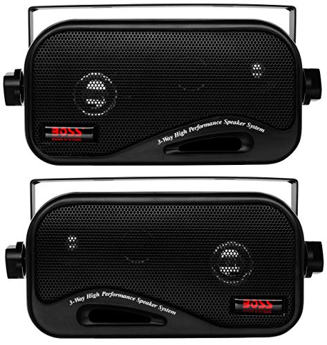 Boss Audio 3-Wege-Box-Lautsprecher, 80 Watt von Boss Audio