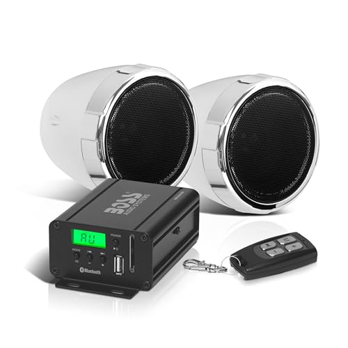 Boss Audio Boss MC520B Bluetooth-Lautsprecher und Verstärkersystem, 600 W, max. 7,6 cm (3 Zoll) von Boss Audio
