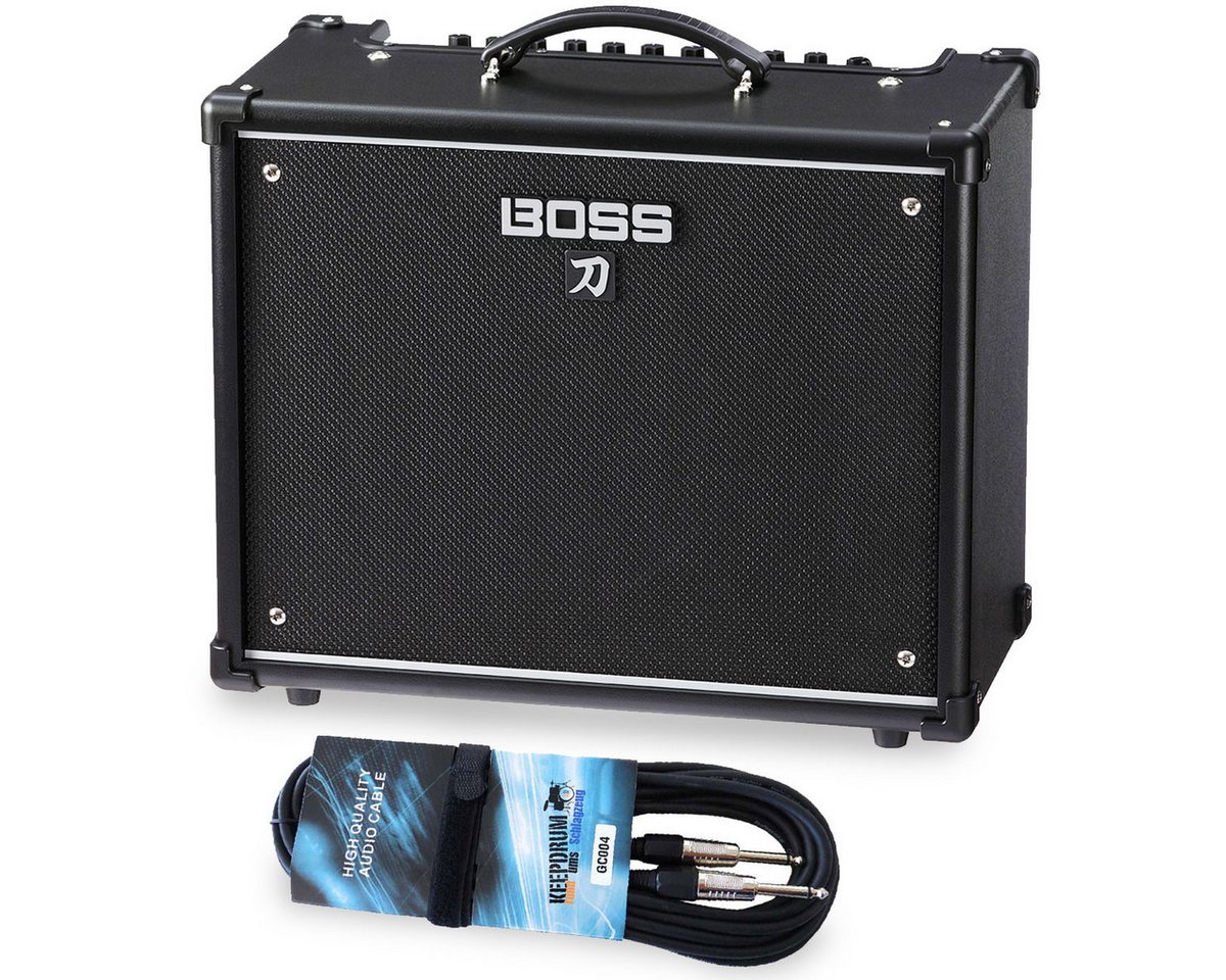 Boss by Roland Boss Gitarrenverstärker Katana 50 Combo MKII mit Kabel Verstärker (Anzahl Kanäle: 1, 50,00 W) von Boss by Roland
