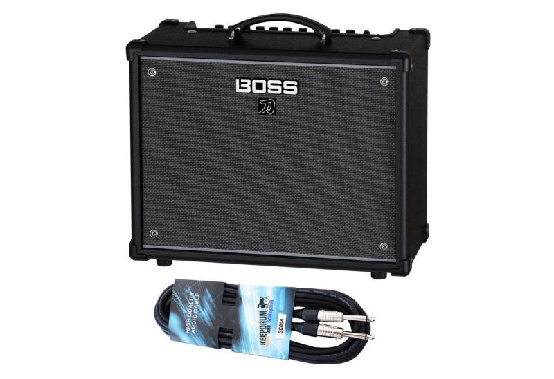 Boss by Roland Boss Gitarren-Verstärker Katana 50 EX Gen 3 mit Kabel Verstärker (Anzahl Kanäle: 2, Gitarre) von Boss by Roland