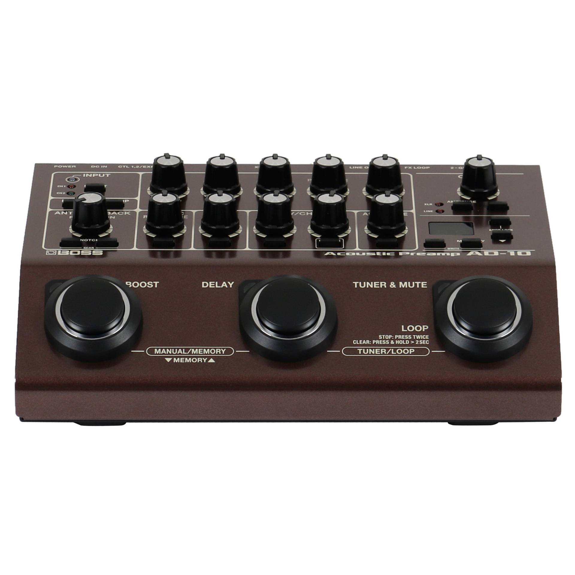Boss AD-10 Acoustic Preamp acoustic preamp & DI pedal Boss AD-10 Acoustic Preamp acoustic preamp & DI pedal von Boss