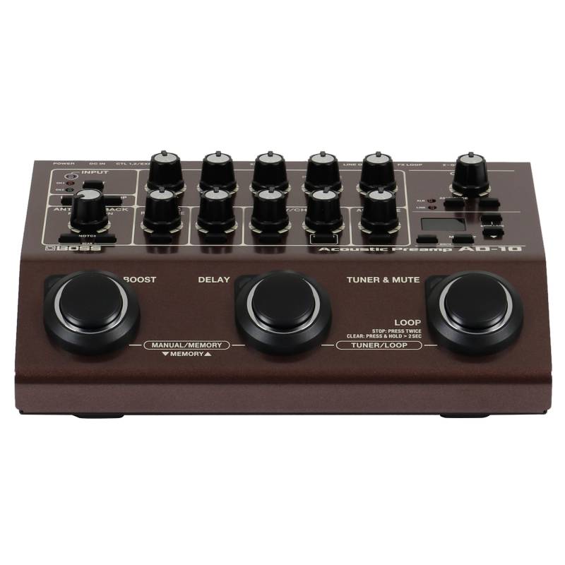 Boss AD-10 Acoustic Preamp acoustic preamp & DI pedal von Boss