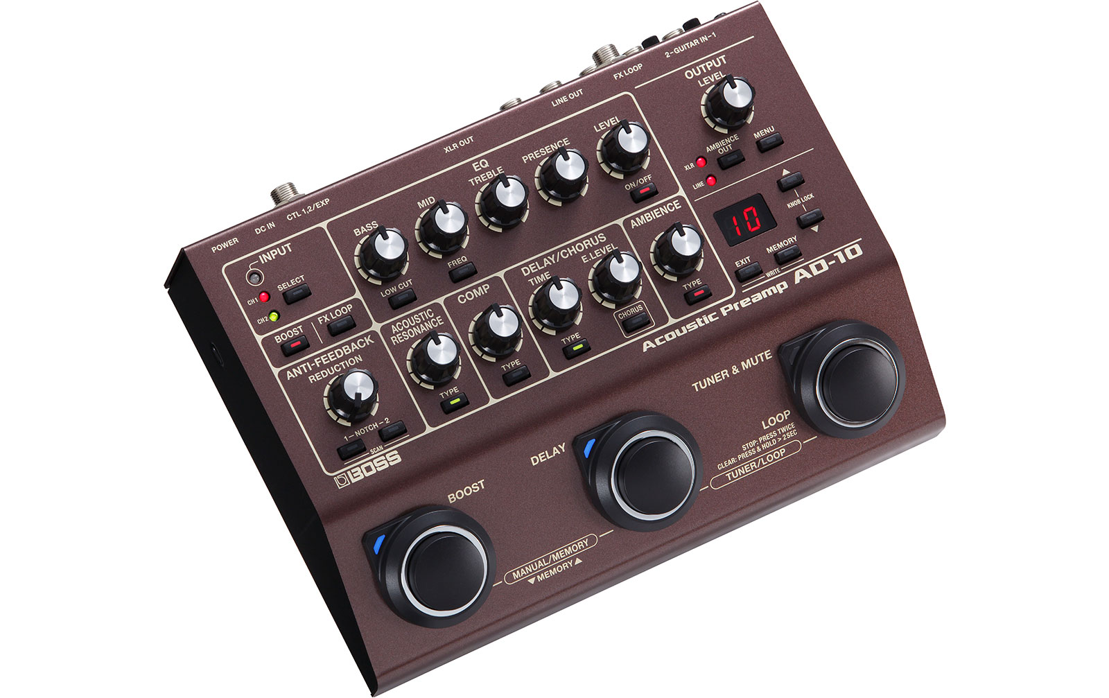 Boss AD-10 Acoustic Preamp von Boss