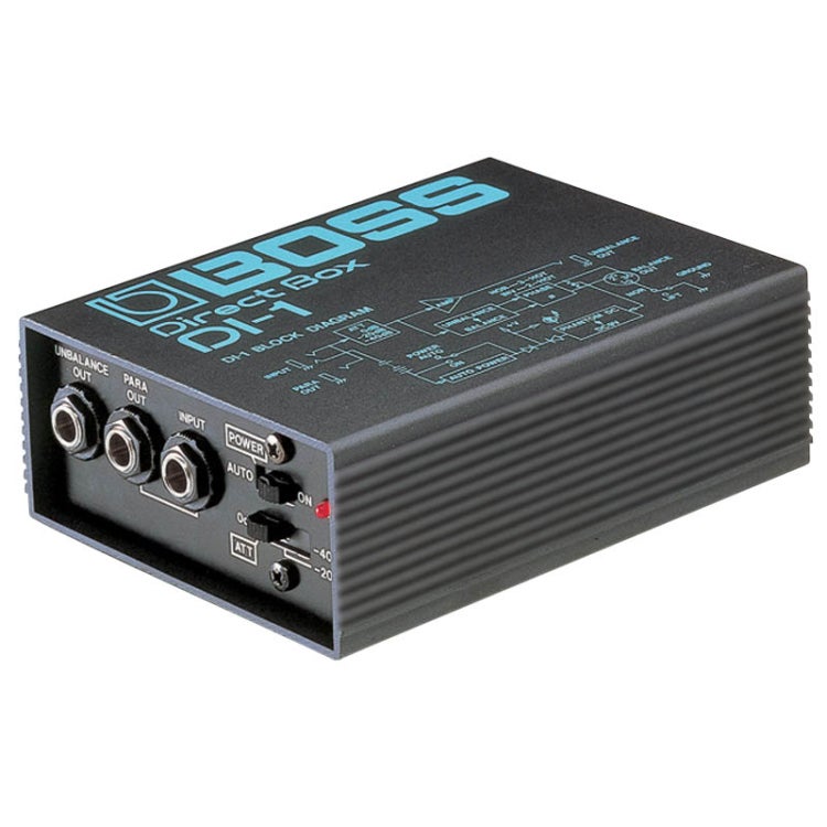Boss DI-1 Professional Direct Injection Box Boss DI-1 Professional Direct Injection Box von Boss