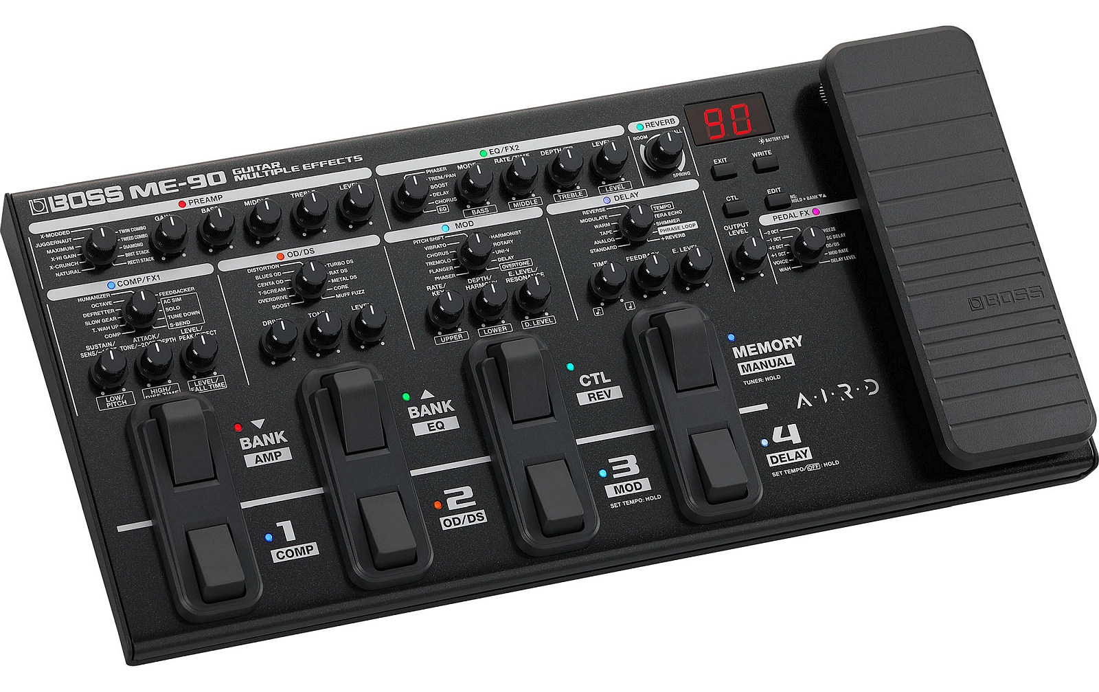 Boss ME-90 Gitarren-Multieffekt Boss ME-90 Gitarren-Multieffekt von Boss