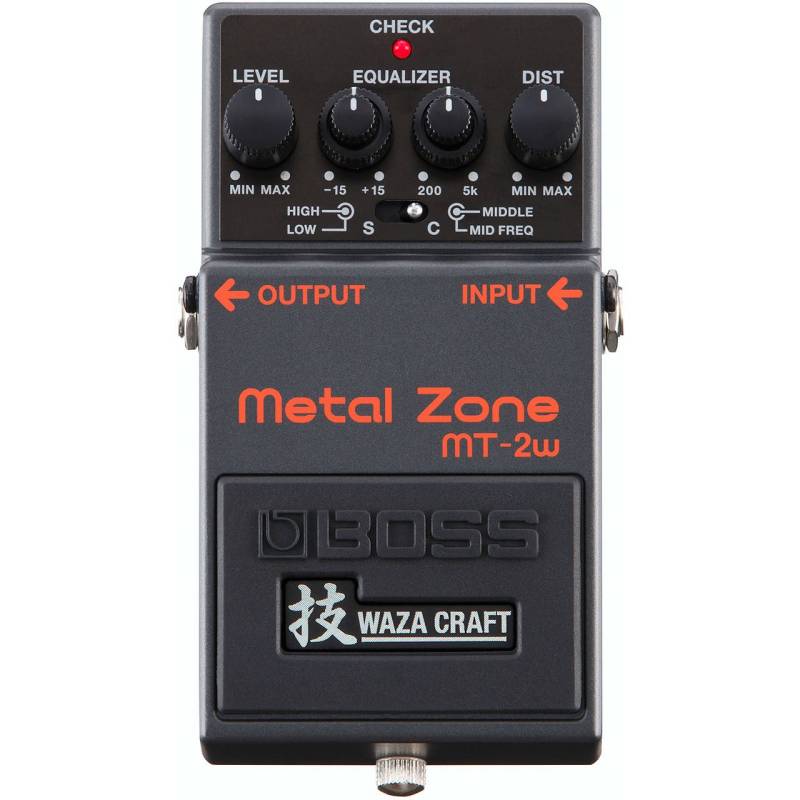 Boss MT-2W Metal Zone Waza Craft Distortion Pedal von Boss