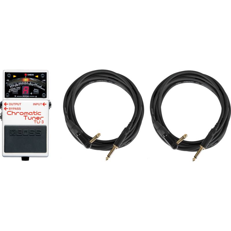 Boss TU-3 + Cables von Boss