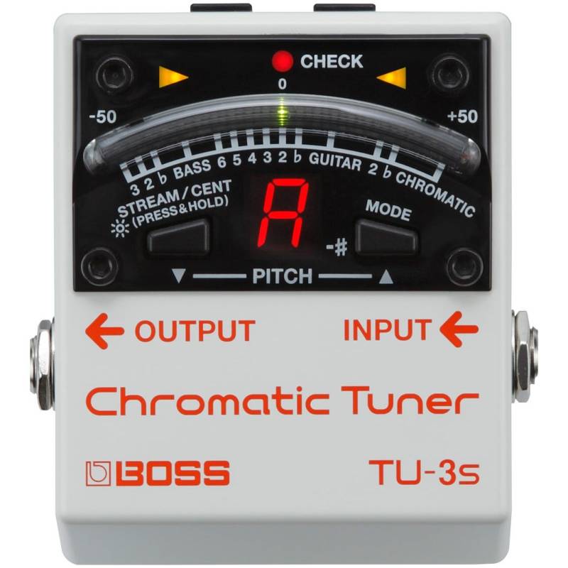 Boss TU-3s chromatischer Stagetuner von Boss