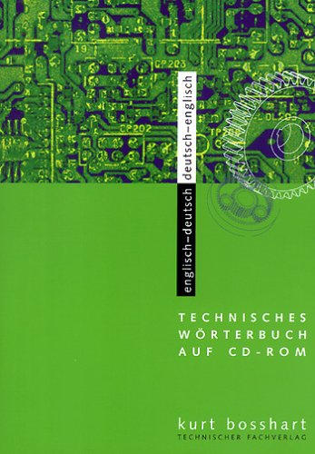 Technisches Wörterbuch auf CD-ROM: Version 2002 von Bosshart Kurt