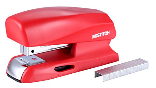 Bostitch Office 20 Blatt Heftgerät, Mini-Hefter, passt in die Handfläche, Rot (B150-Rot) von Bostitch