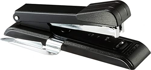 Bostitch Office B8 PowerCrown Reise- und Schreibtischhefter, 30 Blatt Kapazität, langlebiges Metall, schwarz von Bostitch Office