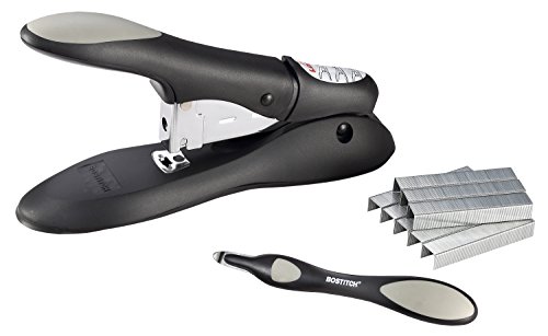 Bostitch PHD-60R Heftgerät ohne Einklemmen, 60 Blatt, inkl. Heftklammerentferner, Schwarz Bostitch PHD-60R Heftgerät ohne Einklemmen, 60 Blatt, inkl. Heftklammerentferner, Schwarz von Bostitch