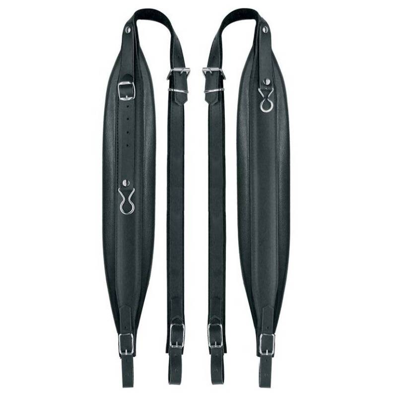 Boston 100-X-CS 120 Bass Accordion Straps, 10cm, Skai von Boston