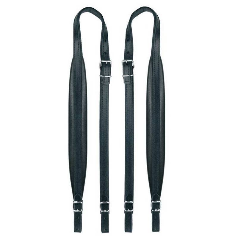 Boston 45-X-LS Leather and Skai Straps for 120 Bass Accordion, 4.5cm Wide von Boston