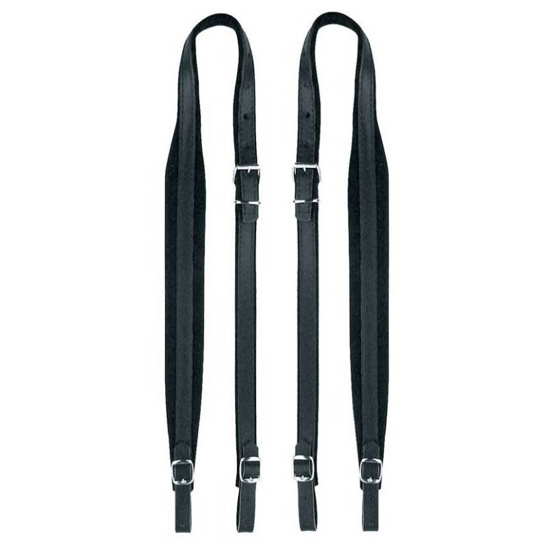 Boston 45-X-LV Leather and Velour Straps for 120 Bass Accordion, 4.5cm Wide von Boston