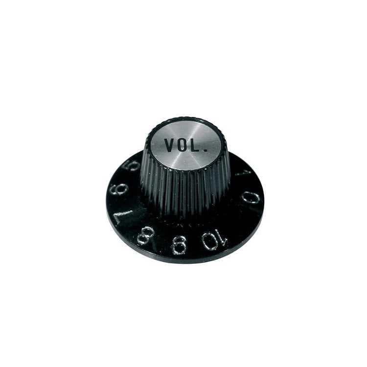 Boston KS-260-V Volume-Knopf Hat-Modell, schwarz/Chrom von Boston