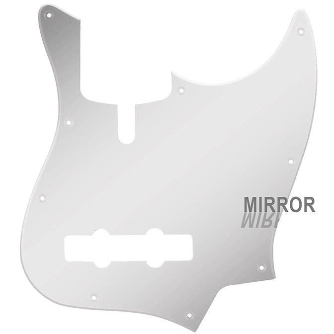 Boston M5V-210-MC Mirror Chrome Dual-Ply Pickguard for 5-String Sire Marcus Miller V von Boston