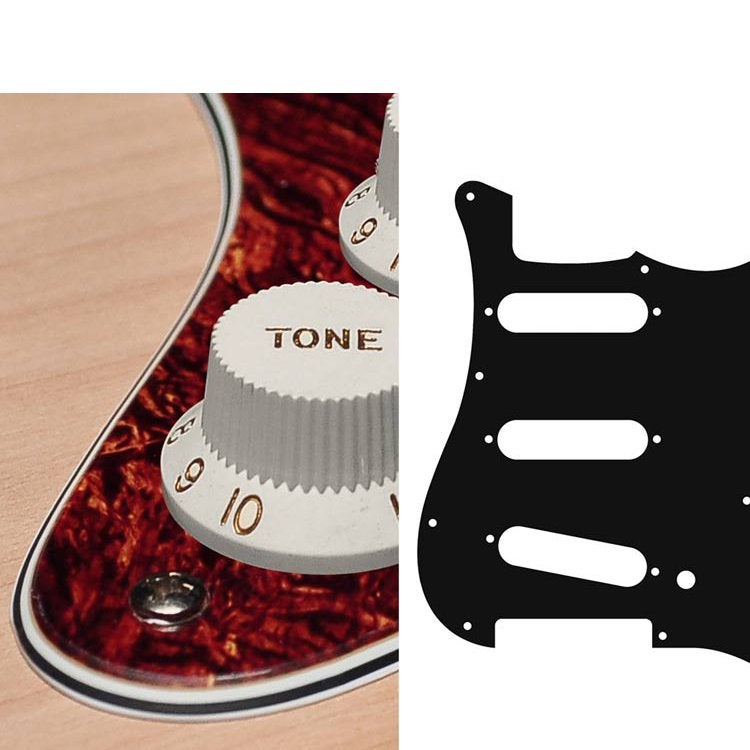 Boston ST-413-T Schlagbrett für ST-Style-Gitarre 4-lagig Tortoise Medium von Boston
