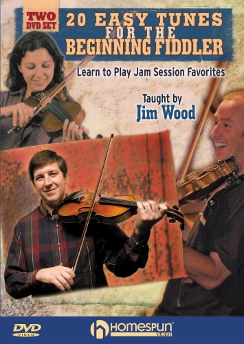 20 Easy Tunes for the Beginning Fiddler - Jim Wood [2 DVDs] von Bosworth Music GmbH