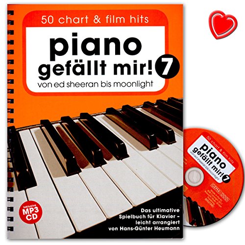 Piano gefällt mir! Notenbuch mit CD und bunter herzförmiger Notenklammer Piano gefällt mir! Notenbuch mit CD und bunter herzförmiger Notenklammer von Bosworth