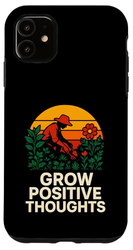Gärtnerin züchtet positive Gedanken, Vintage-Stil, für Damen, botanisch Hülle für iPhone 11 Gärtnerin züchtet positive Gedanken, Vintage-Stil, für Damen, botanisch Hülle für iPhone 11 von Botanical Bliss - Vintage Gardening Apparel
