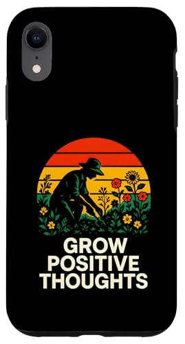 Gärtnerin züchtet positive Gedanken, Vintage-Stil, für Damen, botanisch Hülle für iPhone XR Gärtnerin züchtet positive Gedanken, Vintage-Stil, für Damen, botanisch Hülle für iPhone XR von Botanical Bliss - Vintage Gardening Apparel