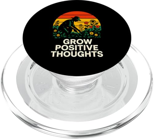 Gärtnerin züchtet positive Gedanken, Vintage-Stil, für Damen, botanisch PopSockets PopGrip für MagSafe Gärtnerin züchtet positive Gedanken, Vintage-Stil, für Damen, botanisch PopSockets PopGrip für MagSafe von Botanical Bliss - Vintage Gardening Apparel