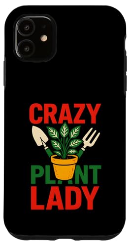 Gardening Crazy Plant Lady Vintage Damen Wildblume Hülle für iPhone 11 Gardening Crazy Plant Lady Vintage Damen Wildblume Hülle für iPhone 11 von Botanical Bliss - Vintage Gardening Apparel