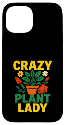 Gardening Crazy Plant Lady Vintage Damen Wildblume Hülle für iPhone 15 Gardening Crazy Plant Lady Vintage Damen Wildblume Hülle für iPhone 15 von Botanical Bliss - Vintage Gardening Apparel