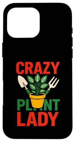 Gardening Crazy Plant Lady Vintage Damen Wildblume Hülle für iPhone 16 Pro Max Gardening Crazy Plant Lady Vintage Damen Wildblume Hülle für iPhone 16 Pro Max von Botanical Bliss - Vintage Gardening Apparel