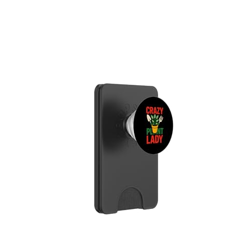 Gardening Crazy Plant Lady Vintage Damen Wildblume PopSockets PopWallet für MagSafe von Botanical Bliss - Vintage Gardening Apparel