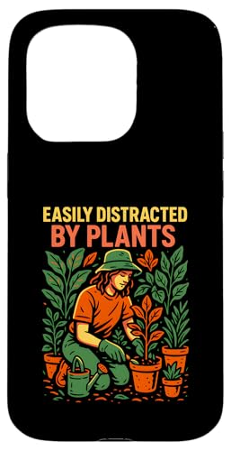 Gardening Distracted By Plants Vintage Damen Botanical Hülle für iPhone 15 Pro Gardening Distracted By Plants Vintage Damen Botanical Hülle für iPhone 15 Pro von Botanical Bliss - Vintage Gardening Apparel