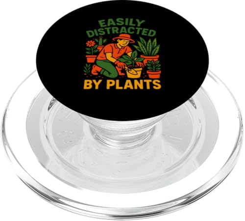 Gardening Distracted By Plants Vintage Damen Botanical PopSockets PopGrip für MagSafe Gardening Distracted By Plants Vintage Damen Botanical PopSockets PopGrip für MagSafe von Botanical Bliss - Vintage Gardening Apparel