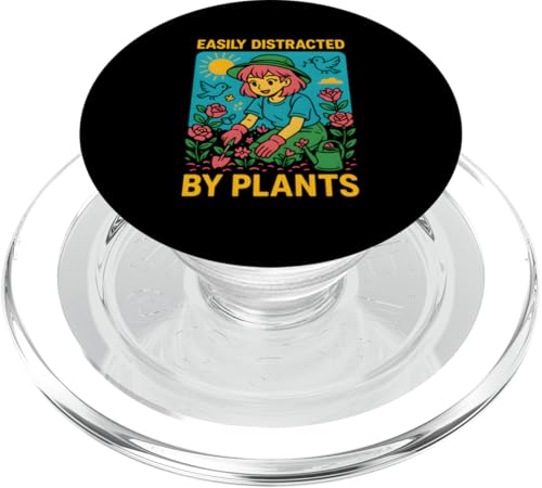 Gardening Easily Distracted By Plants Boho Women Floral PopSockets PopGrip für MagSafe Gardening Easily Distracted By Plants Boho Women Floral PopSockets PopGrip für MagSafe von Botanical Bliss - Vintage Gardening Apparel